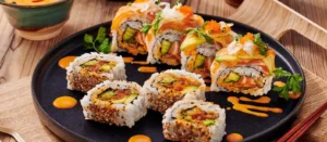 Salmon in Sushi